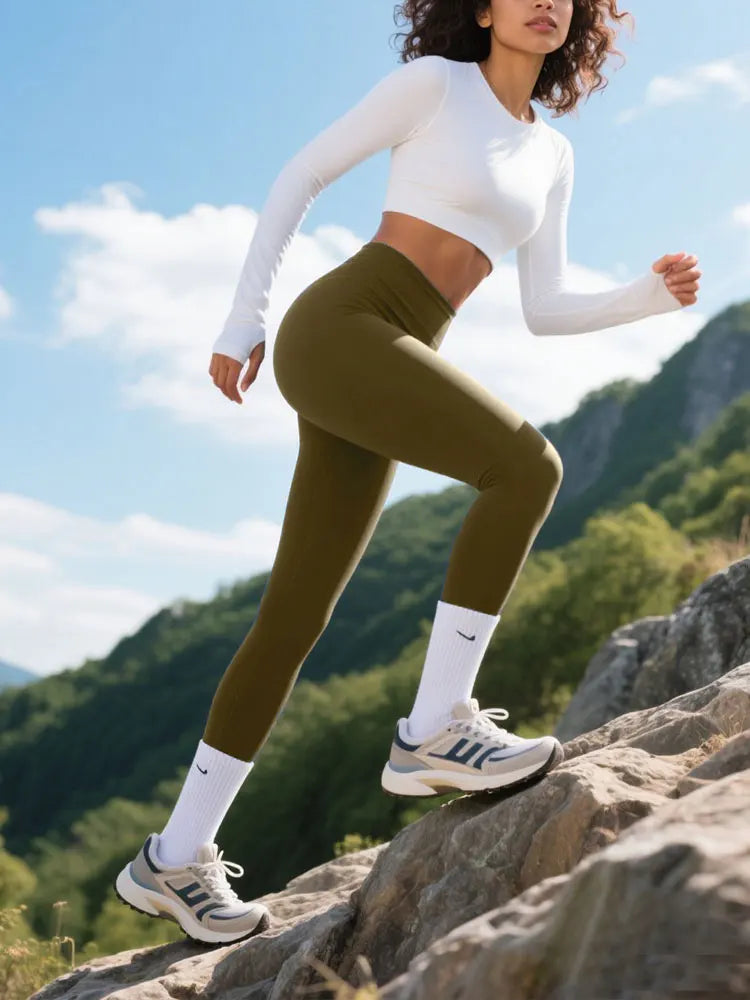Yoga Pants Summer Hot Sale High Waist Breathable Quick Drying Yoga Leggings Fitness Running Cycling Workout Gym sport Clothing