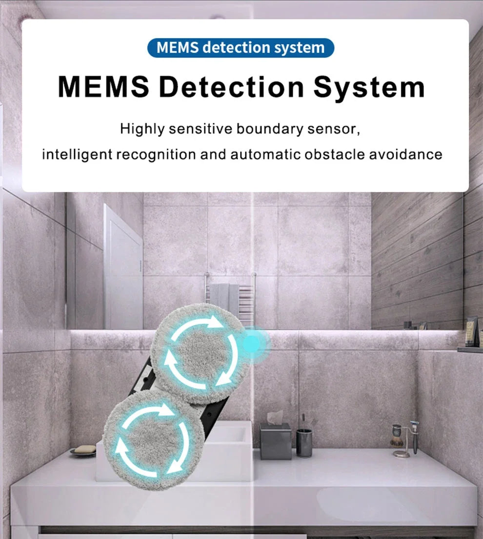 Purerobo W-R1 Window Cleaning Robot Smart APP Control Automatic Cleaning Glass High Suction Power Electric Robot Vacuum Cleaner