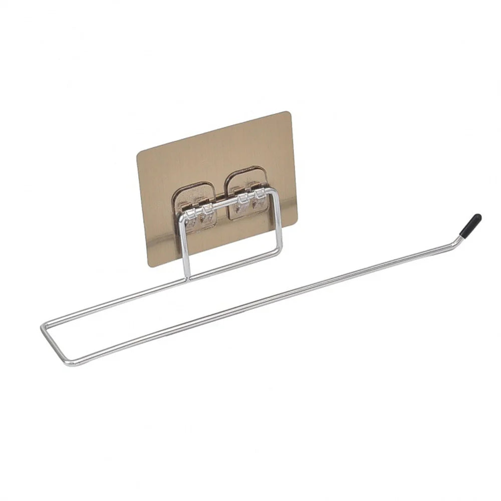 Toilet Paper Holder Bathroom Storage Paper Towel Holder Kitchen Wall Hook Toilet Paper Stand Home Organizer Toilet Accessories