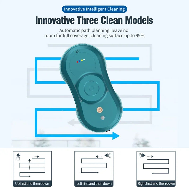 Purerobo W-R1 Window Cleaning Robot Smart APP Control Automatic Cleaning Glass High Suction Power Electric Robot Vacuum Cleaner