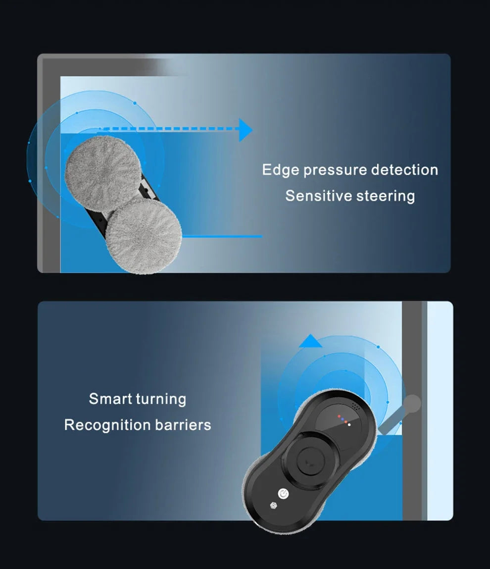 Purerobo W-R1 Window Cleaning Robot Smart APP Control Automatic Cleaning Glass High Suction Power Electric Robot Vacuum Cleaner