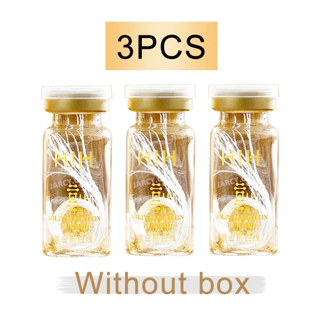 Korea 24k Care Serum Active Collagen Silk Care Lifting Firming Set Hyaluronan Silk Line Moisturizing Essence Firming Skin Care