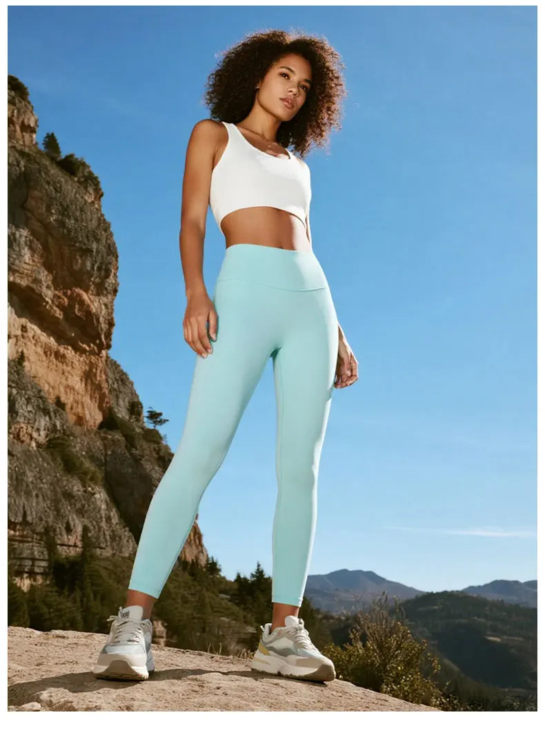 Yoga Pants Summer Hot Sale  High Waist Breathable Quick Drying Yoga Leggings Fitness Running Cycling Workout Gym sport Clothing